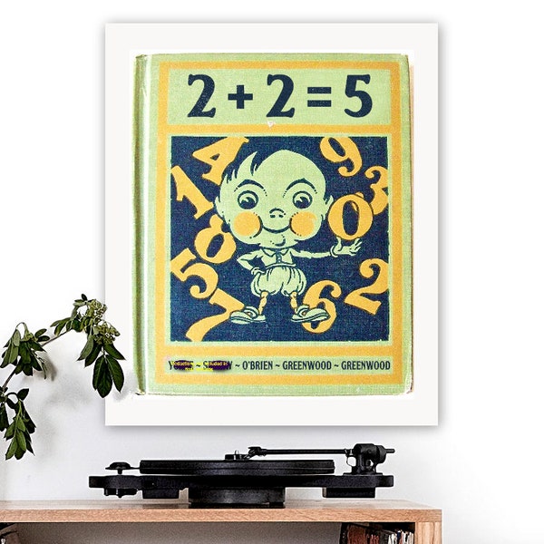Radiohead-inspired '2+2=5' Art Print