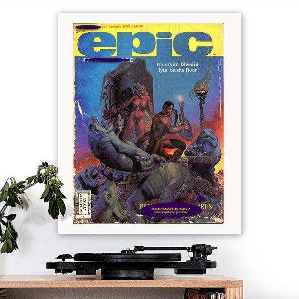 Faith No More-inspired 'Epic' Art Print