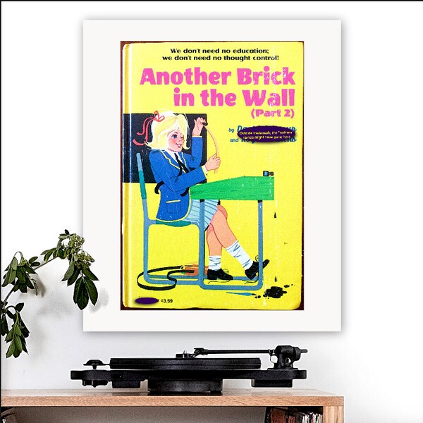 Pink Floyd Girl Poster - Etsy