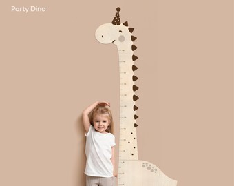 Personalized Wooden Growth Chart Ruler: Kids Room Decor