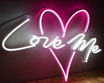 Custom LED Neon Sign: Personalized Wedding & Home Decor
