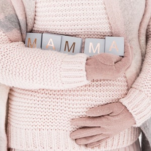 Bloque de letras para bebés, Bloques coloridos o pastel con letras, Números de accesorios fotográficos de pared personalizados, Signo de nombre de niño, Juguetes naturales para niños