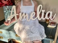 Kid name cut out Wooden Name Sign Wooden first name Custom Nursery Decor Name Wall Decor product logo