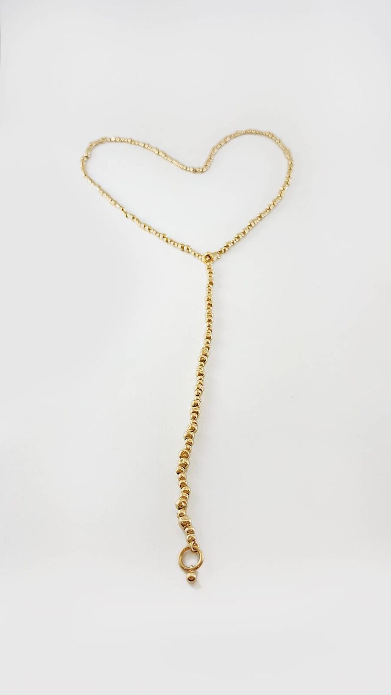 14K Gold filled Gold beaded long necklace Gold stackable bracelets Statement gold bracelets Gold bohemian bracelet Gold beaded bracelet