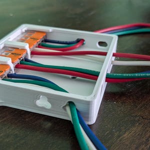 Wago junction box dust cover. 3 x3 x5