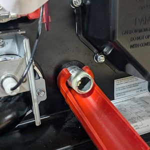 RV Hot water heater funnel for the Domestic system.