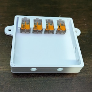 Wago junction box dust cover. fits 4 of the 2way Wago 221