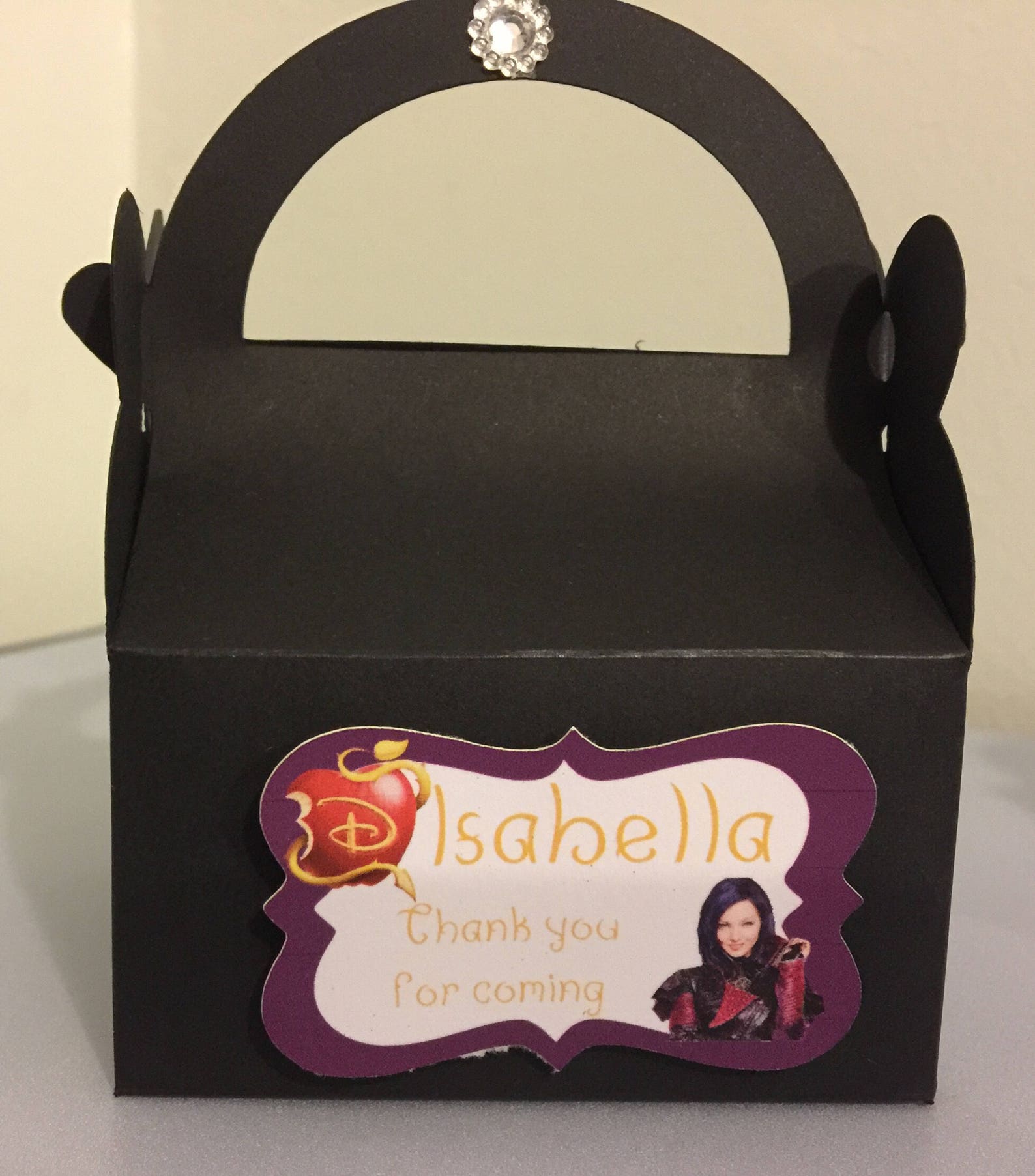 Descendants Favor Boxes Etsy