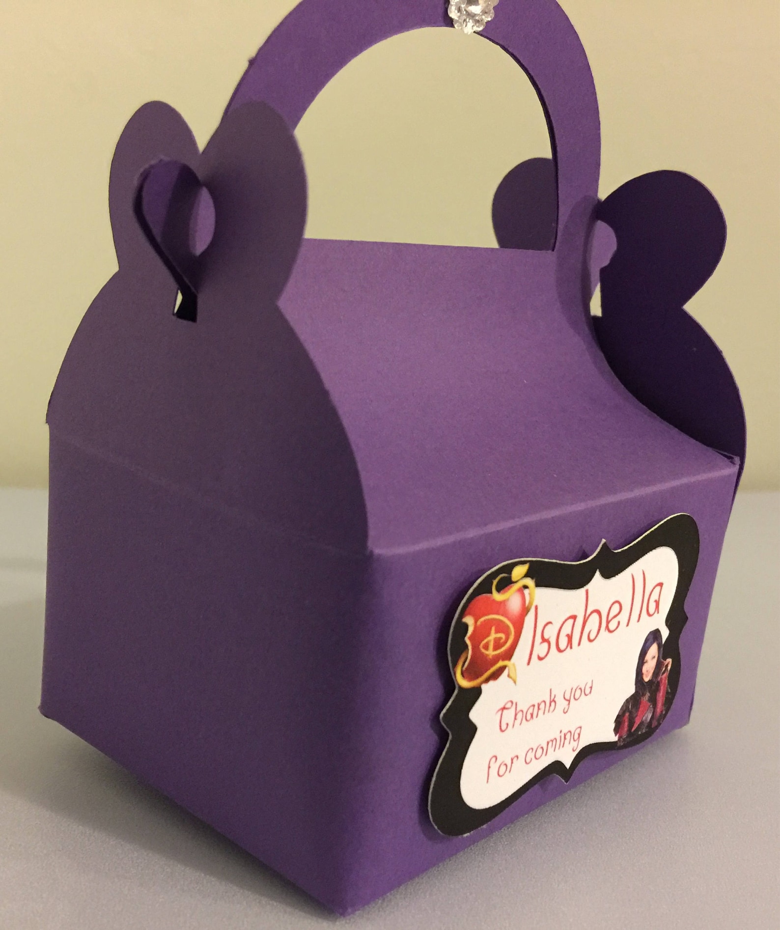 Descendants Favor Boxes Etsy