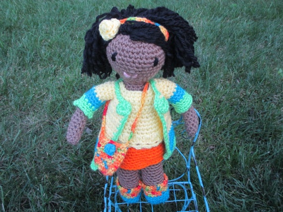 soft dolls with yarn hair