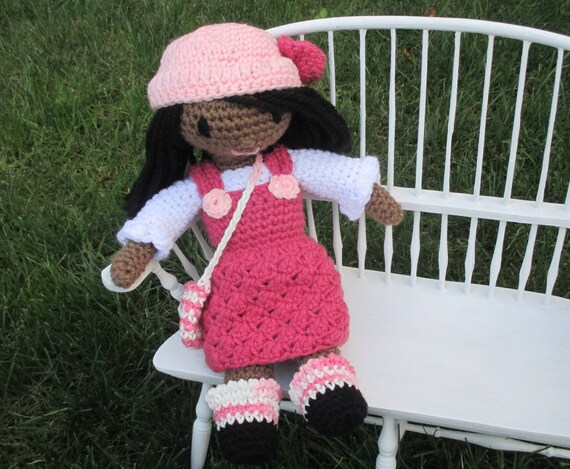 black crochet dolls