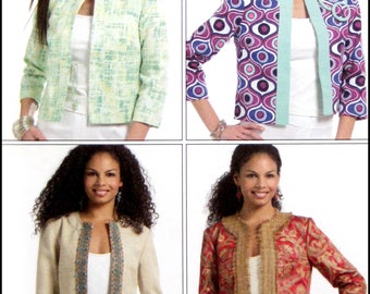 2006 McCall's pattern: 5107,Misses petite Jacket size 6-12. Uncut/complete with instructions