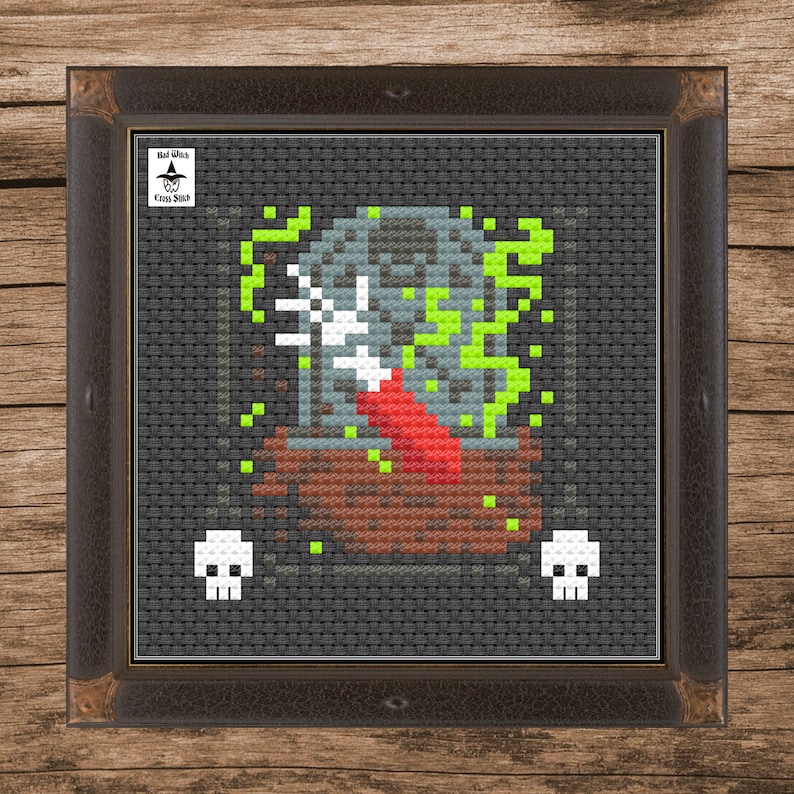 Zombie Pattern Stitch Zombie Hand Cross Stitch Pattern - Etsy