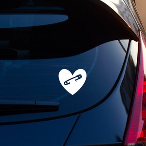 Safety Pin Heart - #SafetyPin - FREE US SHIPPING