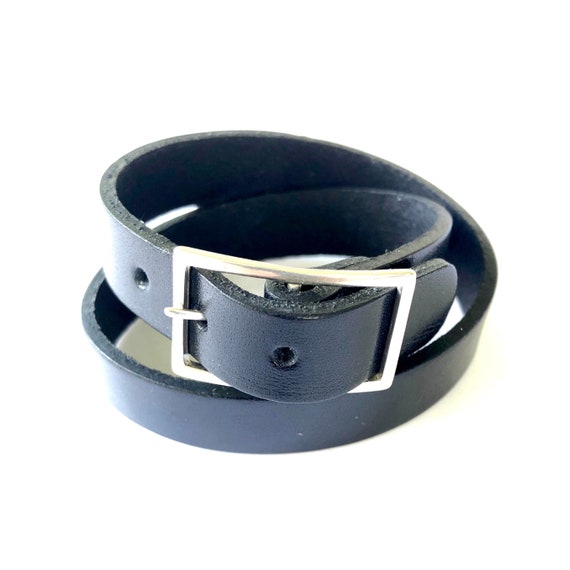 Meant to Be leather double wrap cuff bracelet - image 3
