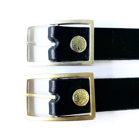 Flatiron 23 leather double wrap cuff bracelet - image 5