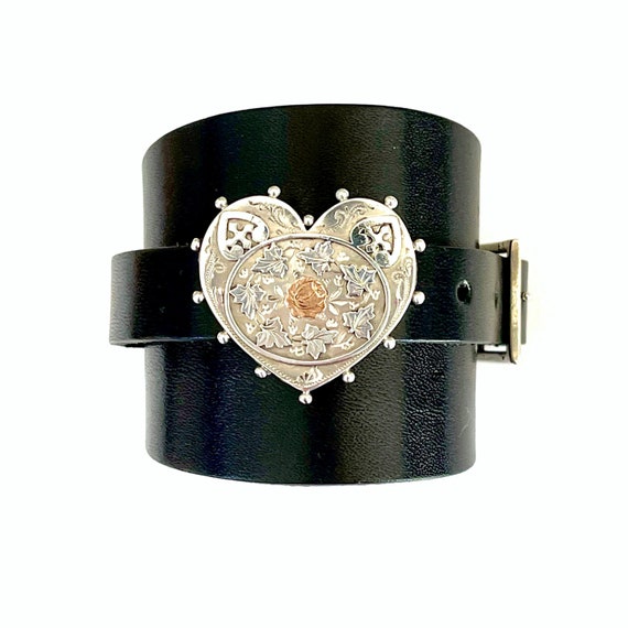 What The World Needs Now leather cuff bracelet - image 2