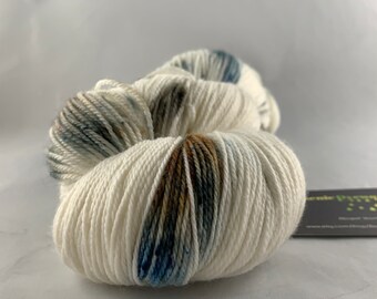 They Hadn't Any Feet -- Lincoln 75/25 SW merino nylon sock yarn 450 yards, hand-dyed yarn