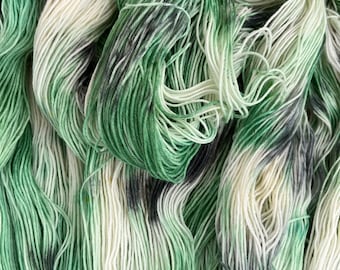 Sorry Not Sorry-- Lincoln 2.0 75/25 SW merino nylon sock yarn 463 yards, hand-dyed yarn