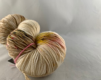 Ramen -- Lincoln 75/25 SW merino nylon sock yarn 450 yards, hand-dyed yarn