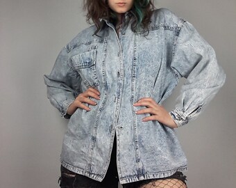 Meatloaf Vtg White TUXEDO Button Down 