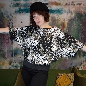 80s batwing top