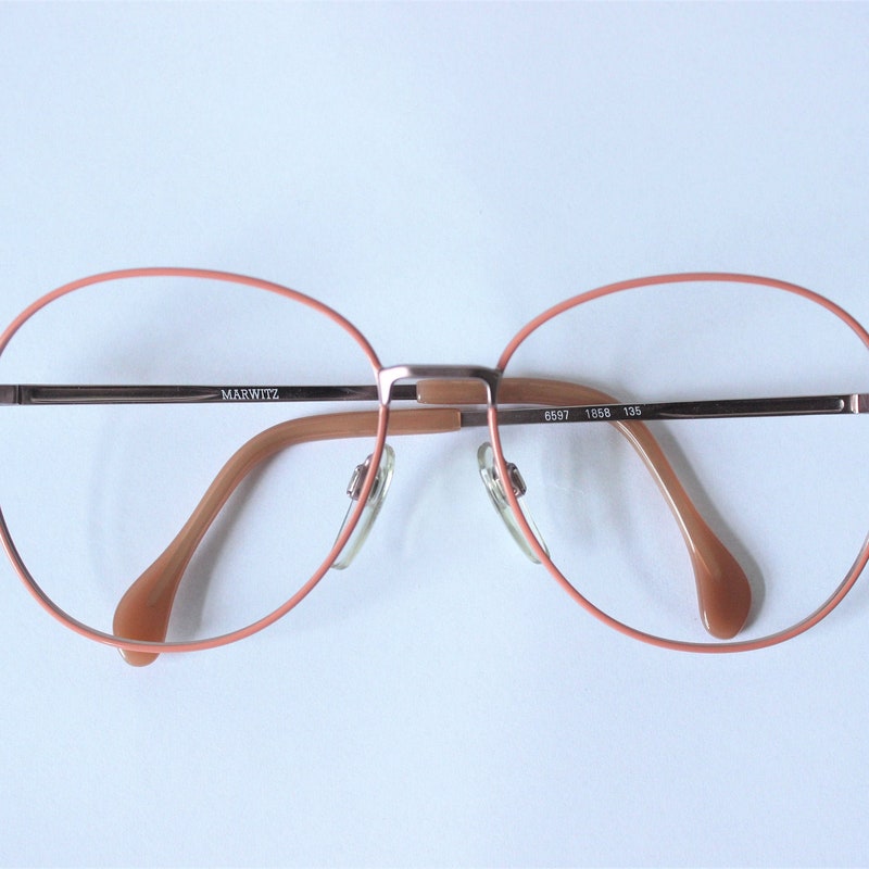 Monture Lunettes Vintage Marwitz Optima Or – Fabriquée En Allemagne