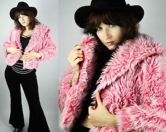 ジャケット・アウター S fur jacket short pink theredthread S fur jacket short theredthread pink - メルカリ