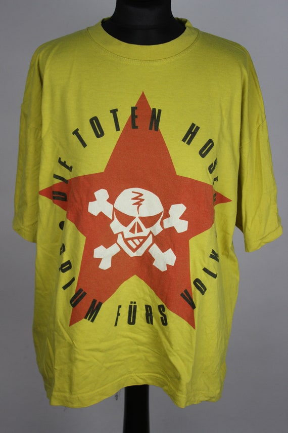 Vintage Die Toten Hosen 90s Bandshirt Rare Punk Shirt German Etsy