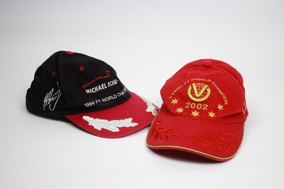Vintage Michael Schumacher Caps F1 