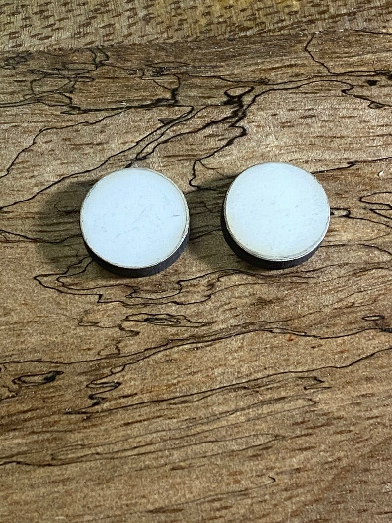 Half inch stud earring blanks for sublimation Etsy