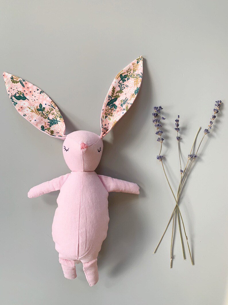 organic stuffed bunny