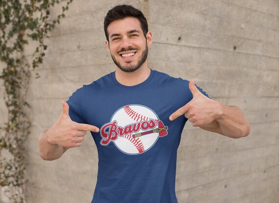Bravos Baseball Braves Nickname Atlanta Baseball Shirt 