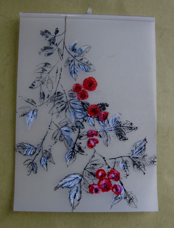 Peinture Sur Papier Calque