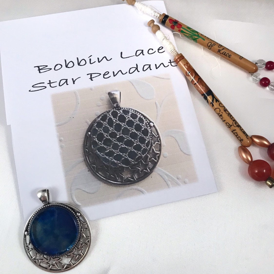 Star Bobbin Lace Kit Bobbin Lace Kit jewellery making kit Etsy