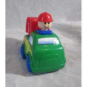 Toys R Us Push N' Go Plastic Garbage Recycling Truck Car Vehicle HTF works