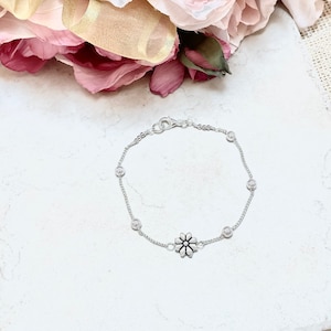 FLOWER Girl Proposal Bracelet, Will You Be My Flower Girl Bracelet, dainty pearl bracelet wedding, flower girl proposal gift, best sellers