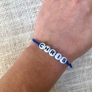 Pulseira com nome personalizado para crianças, pulseiras com palavras personalizadas para mulheres, pulseira mantra para homens, pulseira com letras personalizadas para meninos, best-sellers