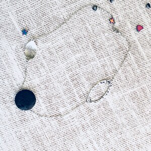 collar de piedra de lava, collar de puesta a tierra, regalo de mamá crujiente, regalo de cumpleaños de mamá, joyería metafísica, regalo del día de la madre de la hija, nueva era imagen 8