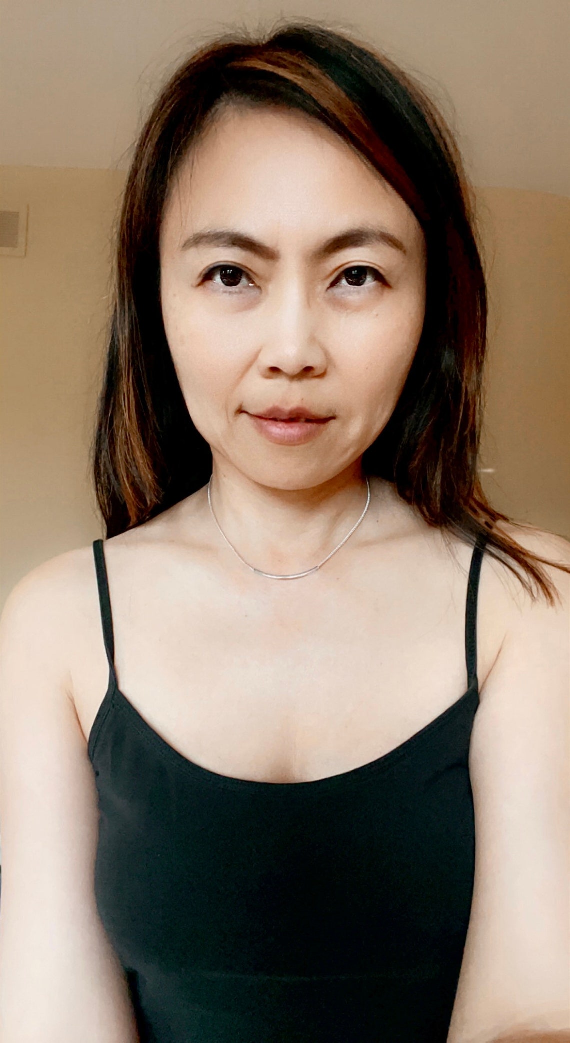 Minimalist Necklace Silver Curved Bar Necklace and Earring Etsy