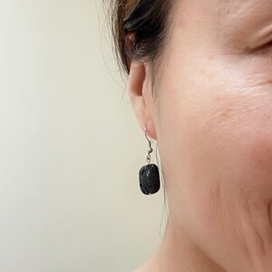 Stress Relief Gift, Essential Oil diffuser Lava Stone Earrings, Relaxation Gifts for women, mom birthday gift, anxiety relief jewelry, best