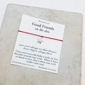 VRIENDEN ZIJN ALS Sterren Beste Vriend Armband, Hemelse Sieraden, Bff Geschenken Voor Meisjes, Mini Star Armband, Alledaagse Armband voor zussen