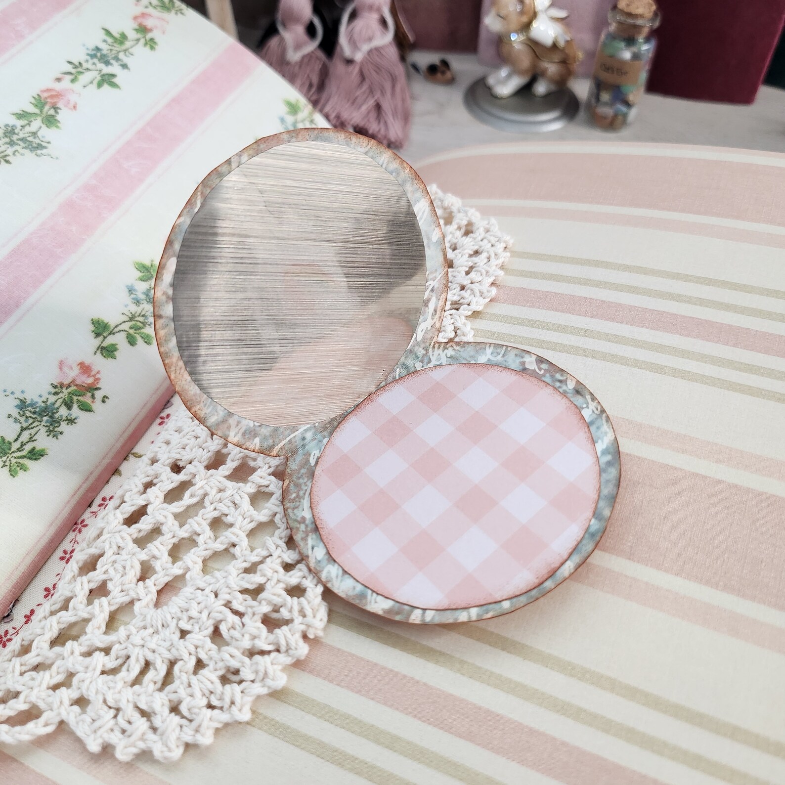Compact Mirror Template DIGITAL DOWNLOAD - Etsy