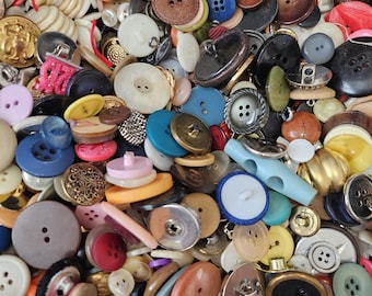 Bag 'O Buttons! Vintage, Old, New