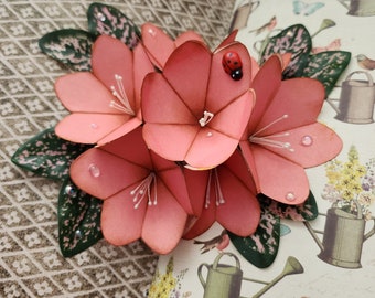 Modello di fiori pop-up *DOWNLOAD DIGITALE*