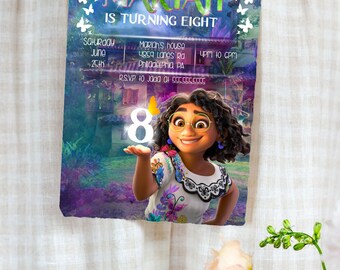 Mirabel Encanto Invitación Mágica de Cumpleaños