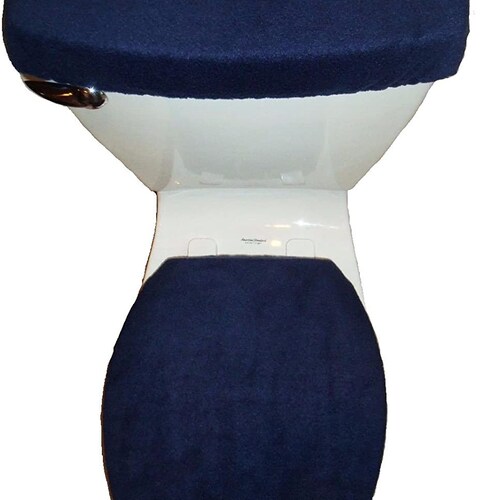 Leopard Print Fleece Fabric Toilet Seat Cover Set Bathroom Etsy