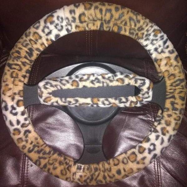 Leopard Print Steering Wheel Covers Etsy