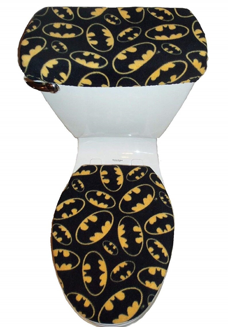 batman toilet print