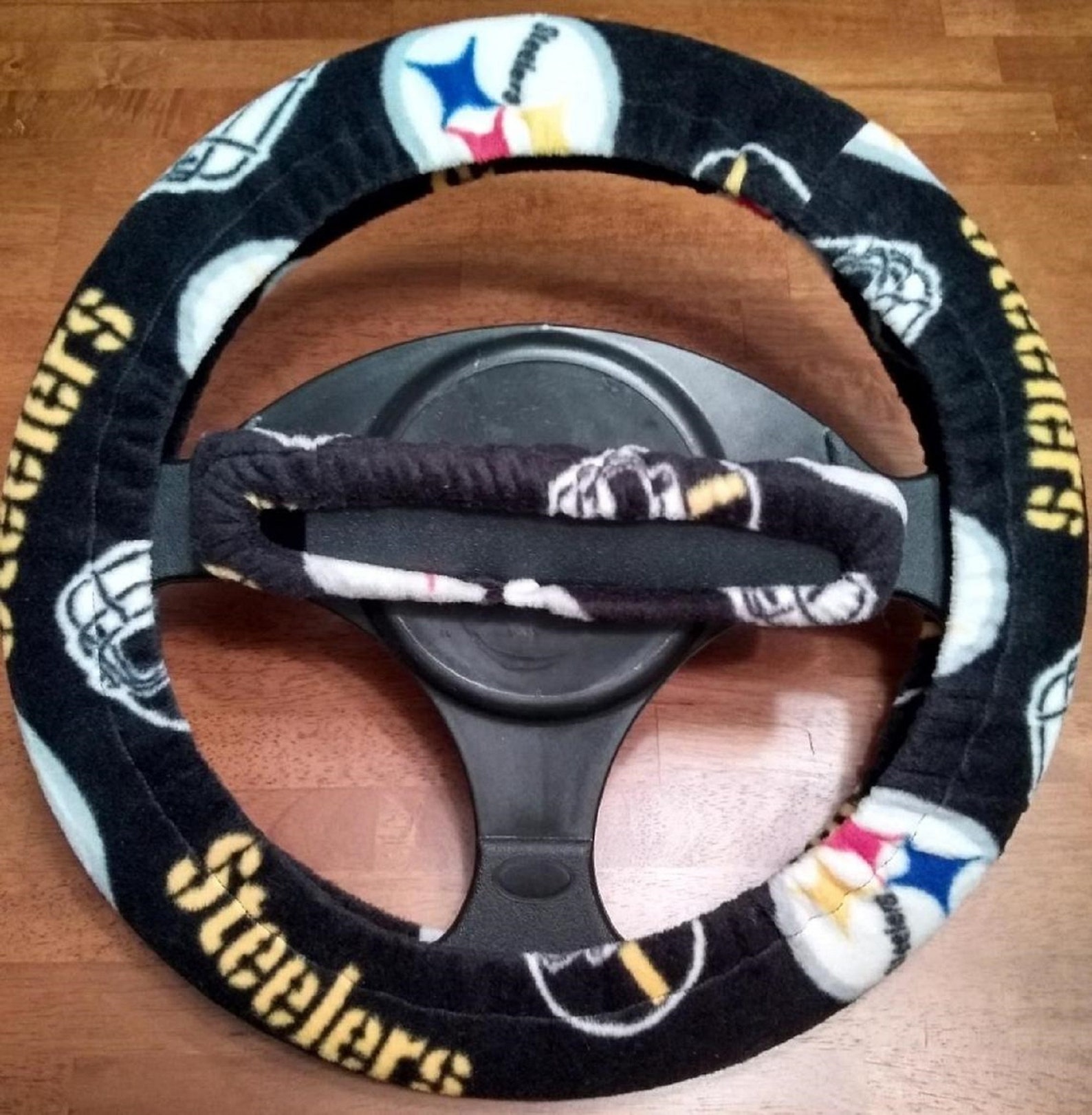Pittsburgh Steelers Fleece Steering Wheel & Rear View Mirror Etsy